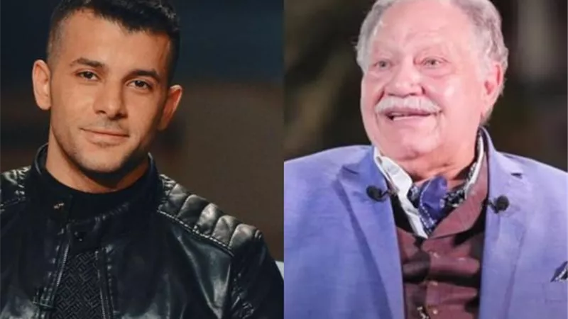 بعد إهانته له يحيى الفخراني يصفع رامز أمير ويطرده من منزله