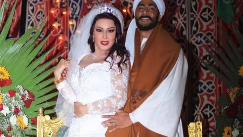 تعليق غامض من سمية الخشاب على حفل زفافها فى مسلسل ”موسى”.. هل تقصد أحمد سعد؟