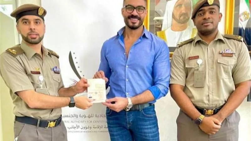 خالد سليم يعلن حصوله على الإقامة الذهبية في الإمارات: ربي يحفظها حكوما وشعبا