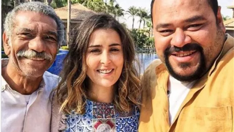 عائشة بن أحمد تودع ديكور مسلسل ”لعبة نيوتن” بعد انتهاء التصوير