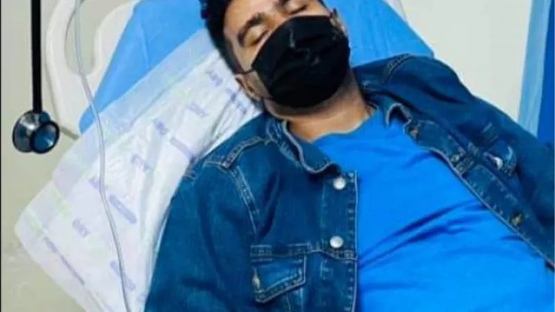 إسلام إبراهيم يطالب بالدعاء له من داخل المستشفى وهذه تطورات حالته الصحية