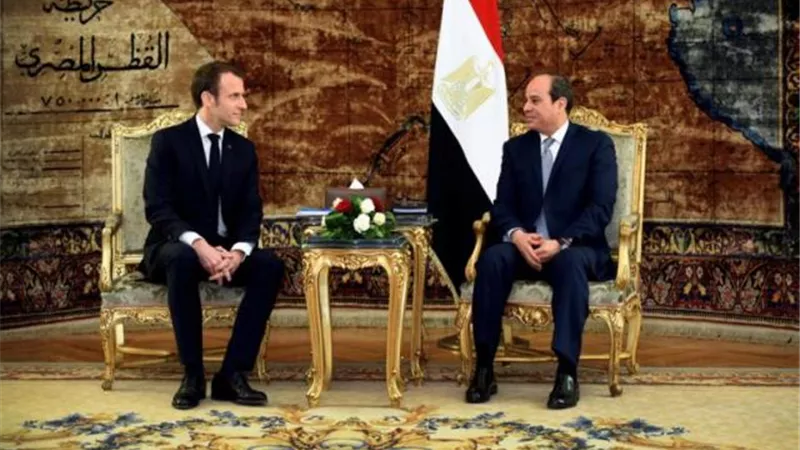 غدا: قمة مصرية - فرنسية فى قصر الإليزيه