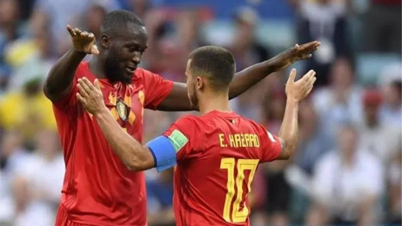 هازارد ولوكاكو يزينان قائمة المنتخب البلجيكي ليورو 2020