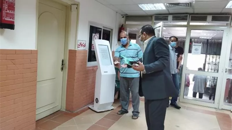 صور.. بدء التشغيل التجريبى للمركز التكنولوجى بحي العجوزة