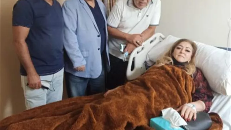 سقط عليها قطعة ديكور.. إصابة نهال عنبر بارتجاج فى الرأس