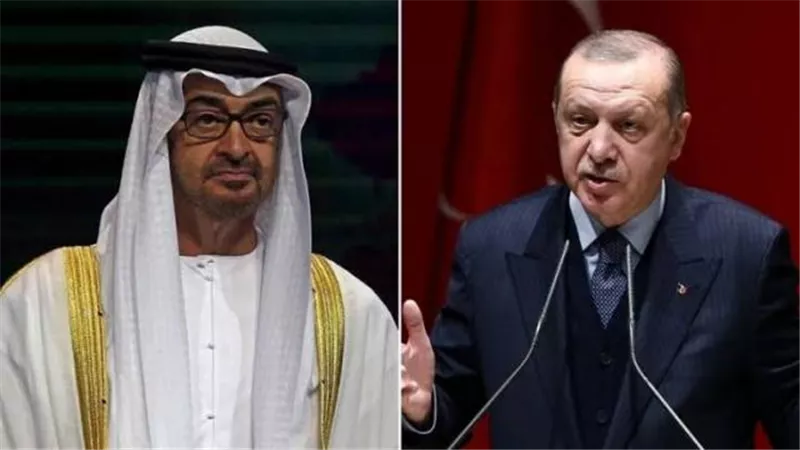 ماذا دار في الاتصال الهاتفي بين أردوغان ومحمد بن زايد؟