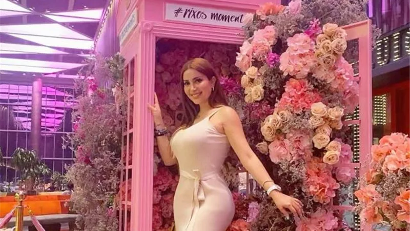 نسرين طافش بإطلالة ساحرة فى أحدث ظهور لها