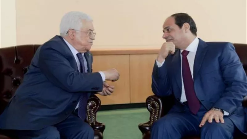 السيسى يبحث مع أبو مازن تطورات القضية الفلسطينية