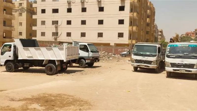 بعد رفع 3380 طن ..تعرف علي بؤر القمامة والمخلفات بالجيزة