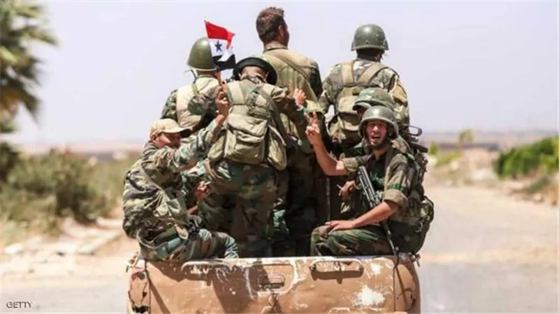 الجيش السوري يعلن السيطرة على منطقة درعا