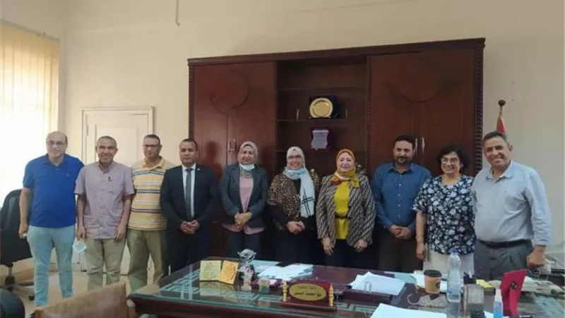 آداب حلوان توقع برتوكول تعاون مشترك مع الهيئة القومية للاستشعار عن بعد وعلوم الفضاء