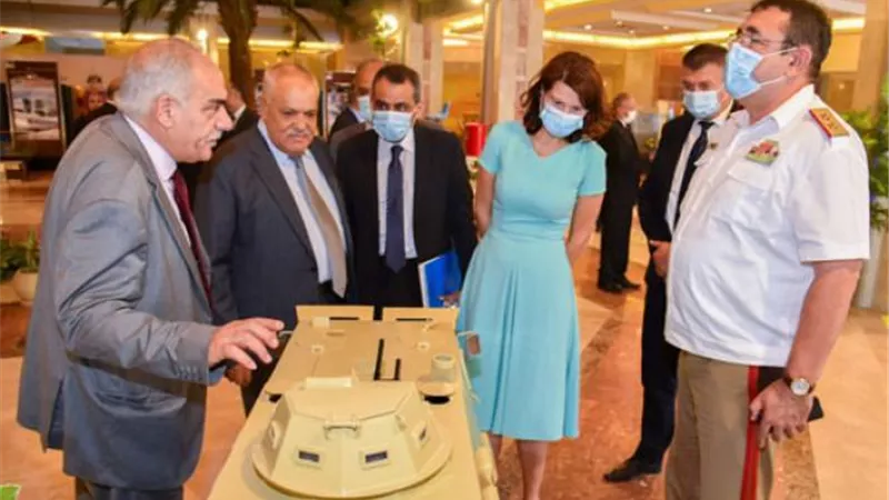 العربية للتصنيع تستقبل وفد رومانى لبحث فتح أسواق مشتركة فى أفريقيا