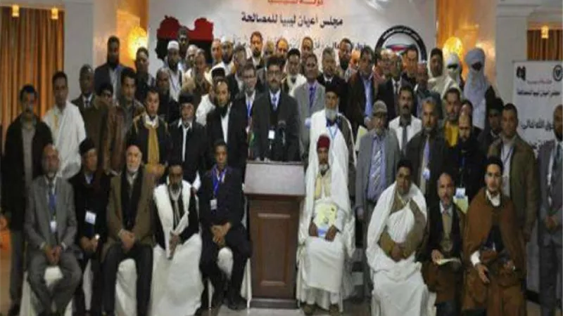 وصول وفد القبائل الليبية للقاهرة للقاء الرئيس السيسى