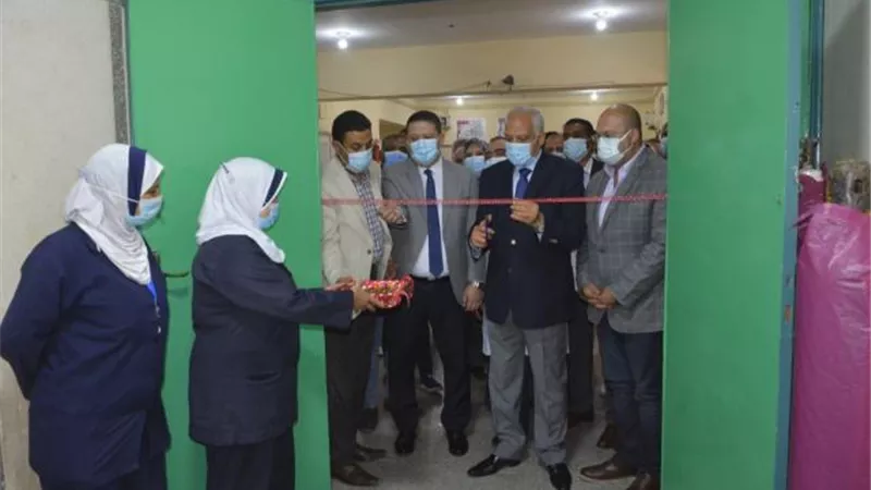 شاهد.. محافظ الجيزة يفتتح قسم العناية المركزة بمستشفى أوسيم المركزى