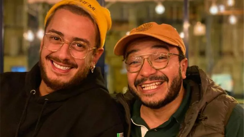 حسام داغر مهنئاً سعد لمجرد على ”عدى الكلام”: مكسر الدنيا يا معلم