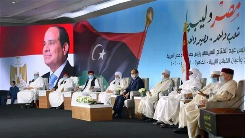 شيخ قبيلة ليبية يكشف سر تفويض الرئيس السيسي