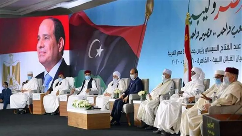 رئيس حكماء ليبيا: جلسة الرئيس السيسي مع قبائل ليبيا تاريخية