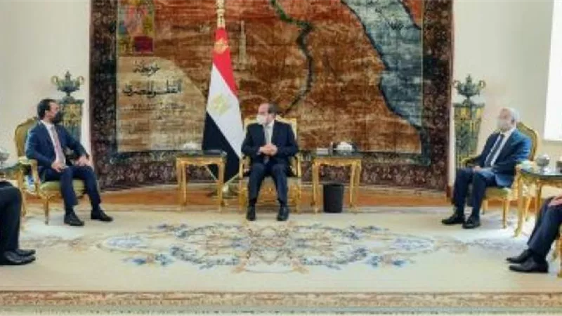 السيسى يؤكد دعم مصر الكامل للعراق ورفضها التدخلات الخارجية فى شئونه