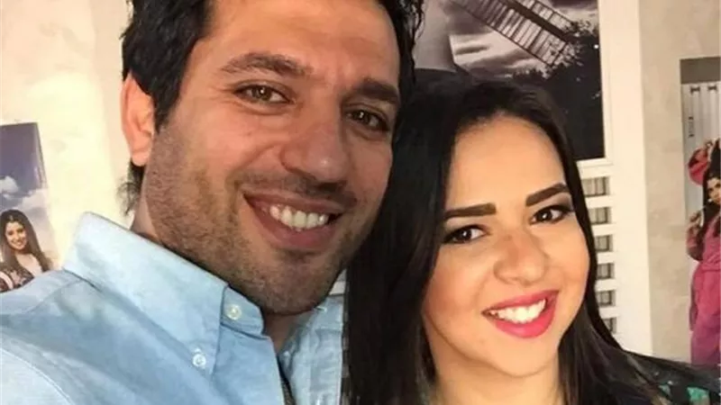 بعد شائعة انفصالهما.. إيمي سمير غانم تهنىء زوجها على فيلم ”توأم روحي”