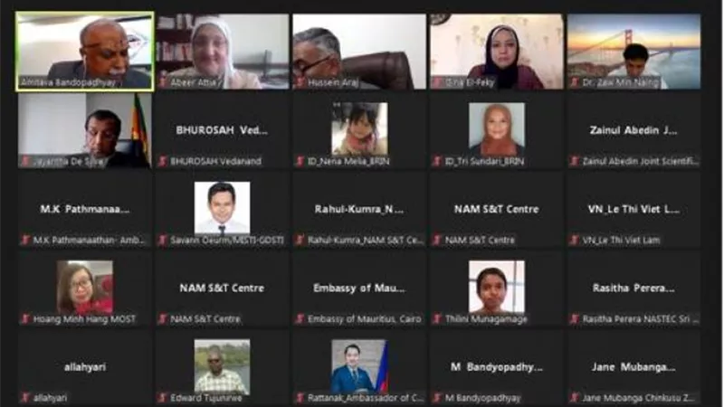أكاديمية البحث العلمي تستضيف اجتماع مركز العلم والتكنولوجيا لدول عدم الإنحياز والدول النامية