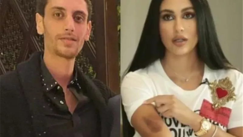 بالفيديو.. كدمات وجروح شيرين أبو العز بعد مشاجرتها مع عمر نجل طارق العريان