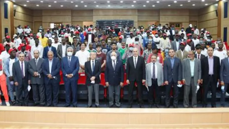 الجامعة  المصرية اليابانية تنظم الملتقى الدولى للطلاب الأفارقة