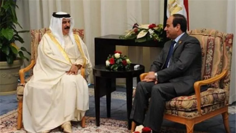 ملك البحرين يهنئ الرئيس السيسي بذكرى ثورة 23 يوليو