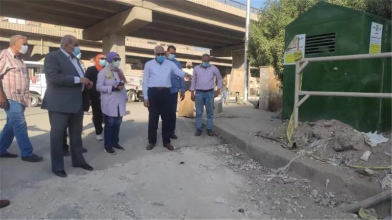 في جولة ميدانية.. ماذا شاهد محافظ الجيزة في طريقي المريوطية واللبيني؟