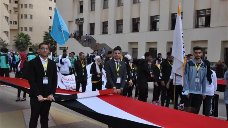 بالصور .. شاهد احتفالات الجامعات بالذكرى 48 لانتصارات أكتوبر