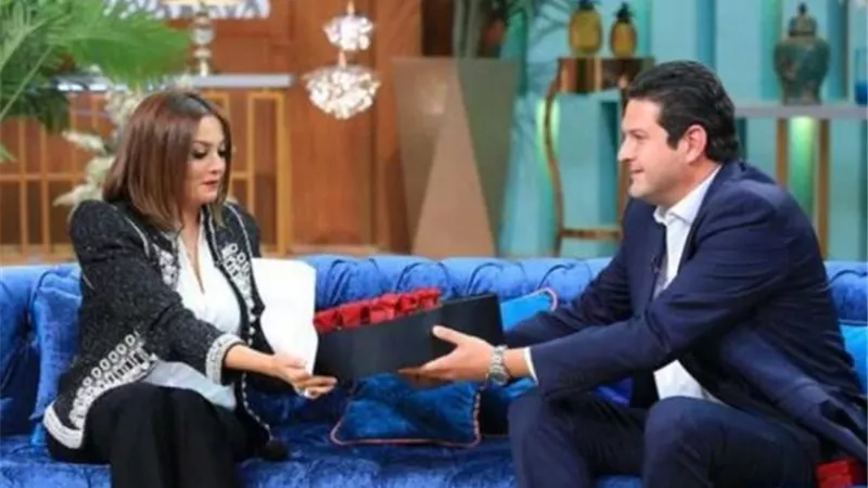 بطريقة مختلفة.. بشرى تحتفل بعيد ميلادها مع زوجها