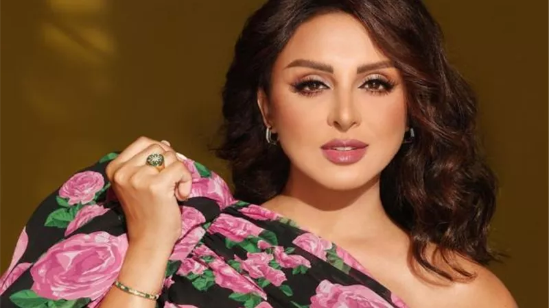 أنغام تتألق بفستان منقوش مختلف فى أحدث ظهور لها