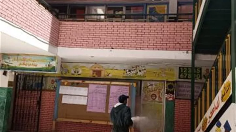 بالصور.. كيف استعدت مدارس الجيزة لاستقبال العام الدراسى الجديد؟