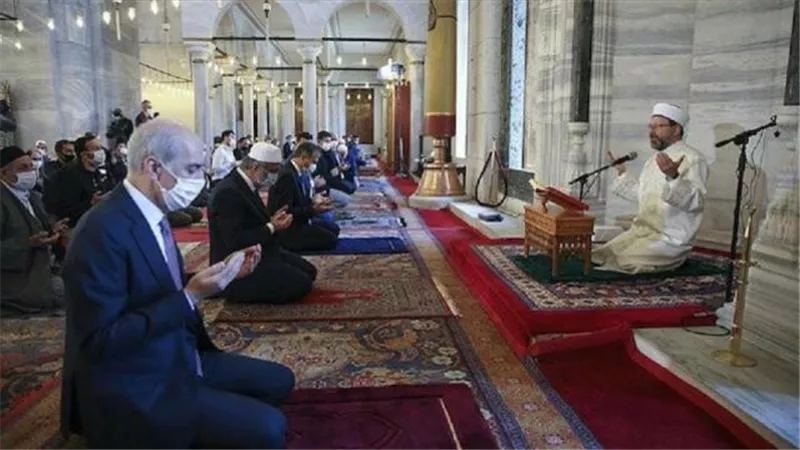 تعرف على تفاصيل خطبة أرباش الأولى بـ«آيا صوفيا»