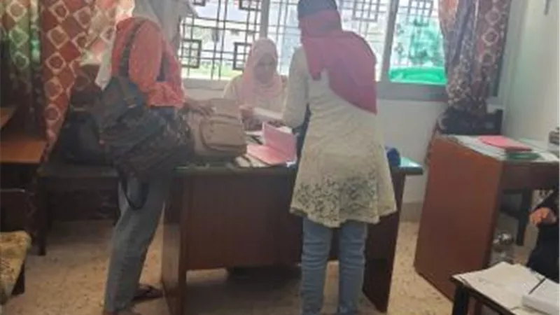 بالصور .. بدء تسكين طلاب المدينة الجامعية في جامعة حلوان