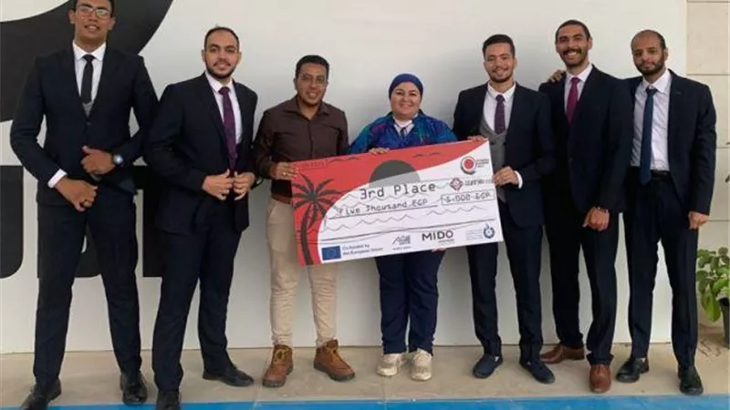 بالصور .. ”هندسة” جامعة بدر تحصل على المركز الـ3 فى مسابقة معسكر ”الدراجون”