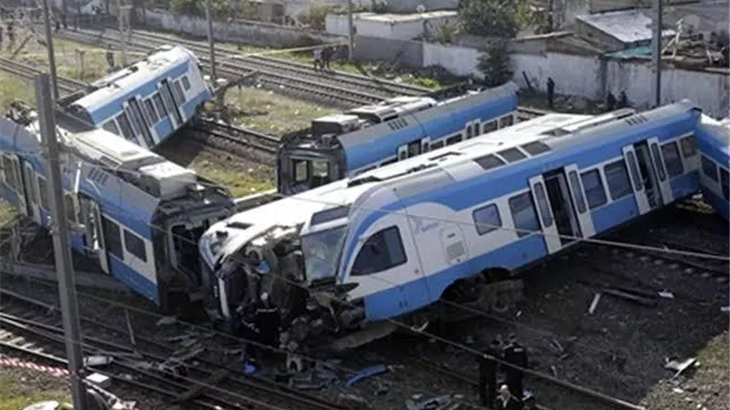 دماء وأشلاء.. القصة الكاملة لـ حادث تصادم قطار بشاحنة
