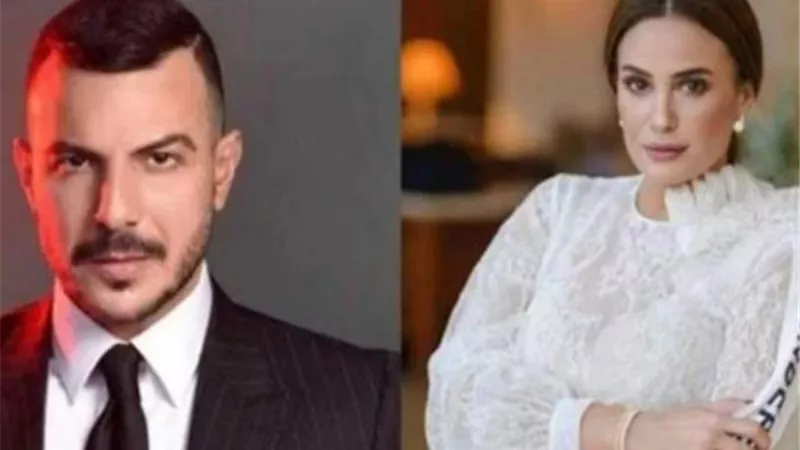 حبيبة الأمس وزوجة اليوم.. السجادة الحمراء تجمع  باسل خياط مع خطيبته السابقة هند صبرى وزوجته الحالية”فيديو”