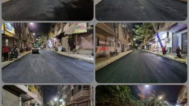 صور.. محافظ الجيزة يوضح آخر ما وصلت إليه خطة الرصف بهذه الأحياء