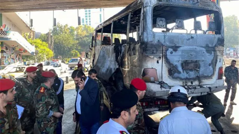 انفجار مزدوج في سوريا يسفر عن 14 قتيل وعدد من الجرحى