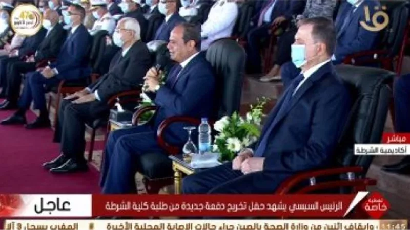 عاجل .. خريجات كلية الشرطة يشاركن فى عروض حفل التخرج