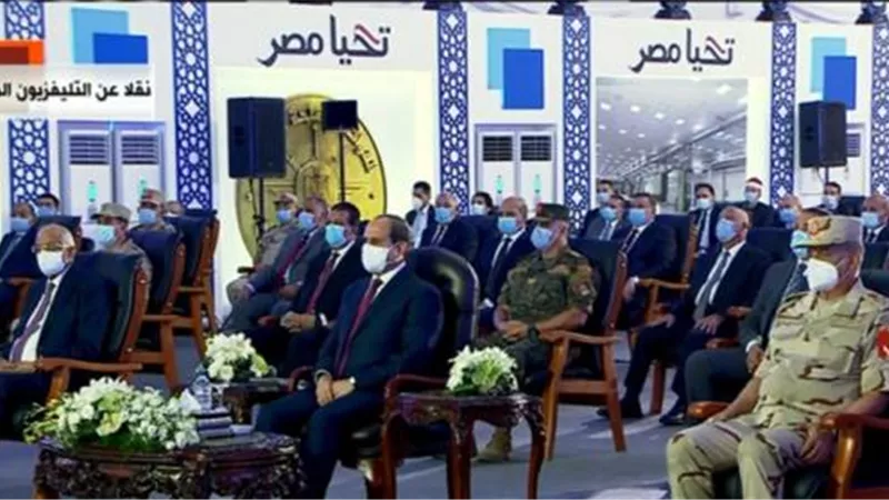 أول تعليق من سكان عمارة الشربتلي المائلة علي تصريحات السيسي
