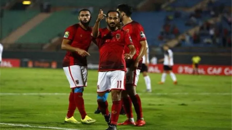 وليد سليمان يتقدم للأهلي بالهدف الأول في الجونة