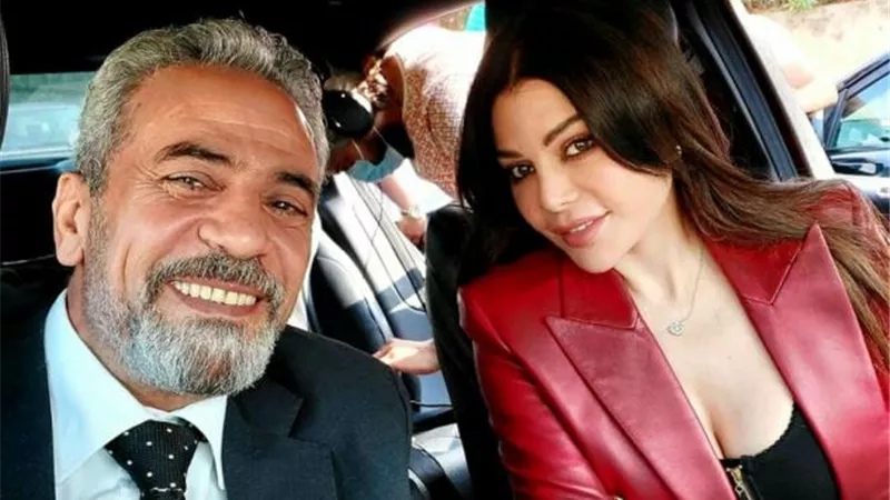 بالصورة.. صبري فواز يواصل تصوير ”أسود فاتح” أمام هيفاء وهبي