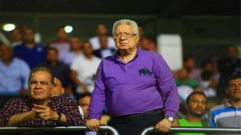 مرتضى منصور: عودة الدوري جاءت حتى يحصل الخطيب على بطولة