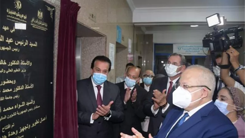 بالصور .. عبد الغفار والأمين والخشت يفتتحون أحدث عمليات تطوير مسستشفى أبو الريش ”المنيرة” للأطفال