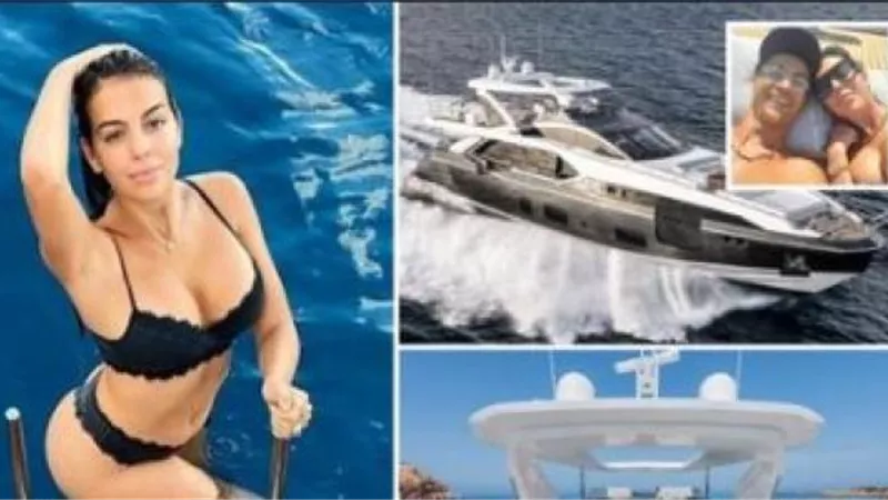بالصور.. حكاية يخت الأسطورة رونالدو وصديقته جورجينا