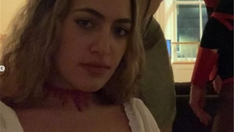 نجلة الهضبة تثير الجدل أثناء احتفالها بالهالوين