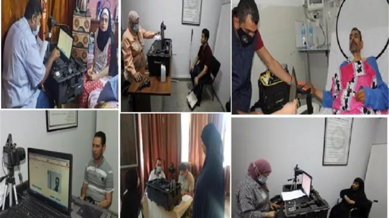 الأحوال المدنية توجه مأموريات لإستخراج بطاقات الرقم القومى للمواطنين