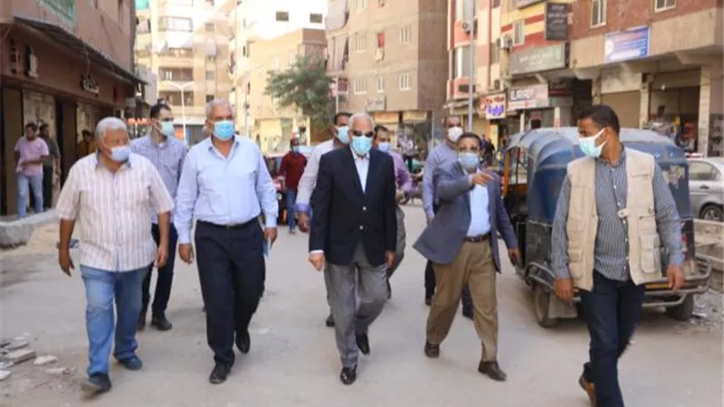 صور.. محافظ الجيزة يعاين التحويلات المرورية البديلة لغلق وصله محور صفط اللبن المؤدية للطريق الدائري