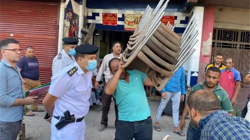 صور.. «الجيزة» ترفع 1500 حالة إشغال من هذه المناطق